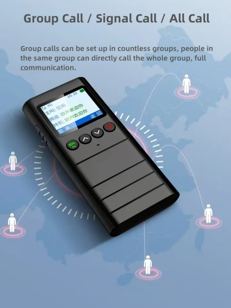 Global Android Wifi 2G/3G/4G Sim Card Bluetooth Zello POC Communitation Radio