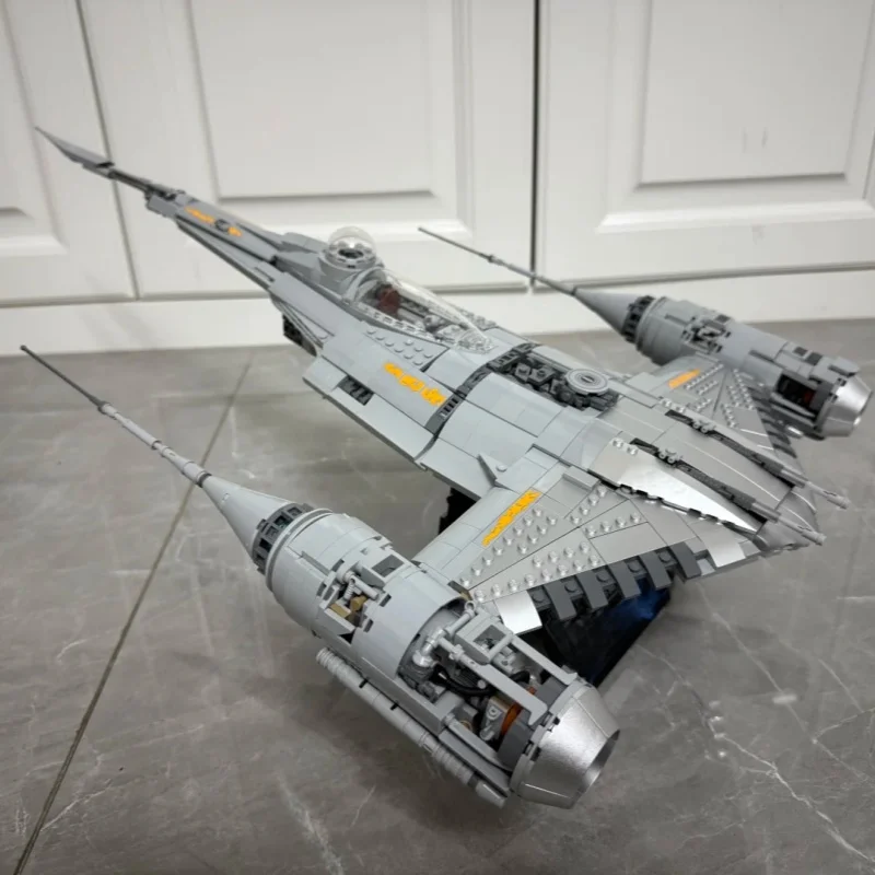In Stock Hot New N1 Starfighter Building Blocks Detailed Assembly Bricks Toys DIY Educational Collectible Model Birthday Gifts view 4