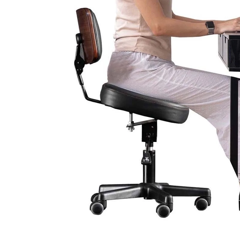 

Balance Office Chair with Back Support Angled Seat Height & Angle Adjustable Computer Study Chair for Home and Office Furniture