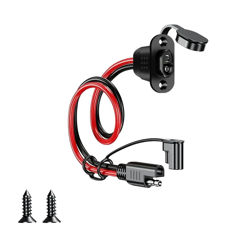 SAE Quick Connector Harness SAE Adapter Male Plug to Female Socket Cable 12/16/18AWG SAE Extension Cord 30/50CM