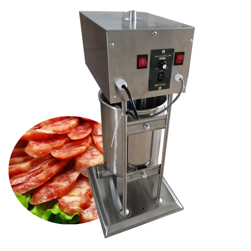 Electric Sausage Filling Machine 15L Making Sausage Stuffer Equipment