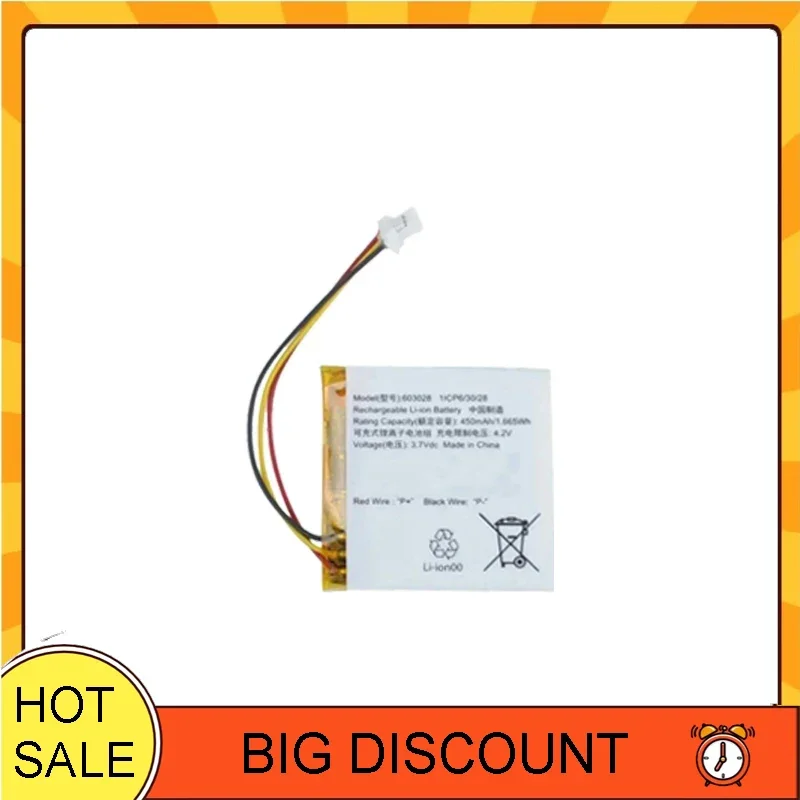 450mAh Headset Battery for JBL TUNE 510BT, Long-lasting Audio