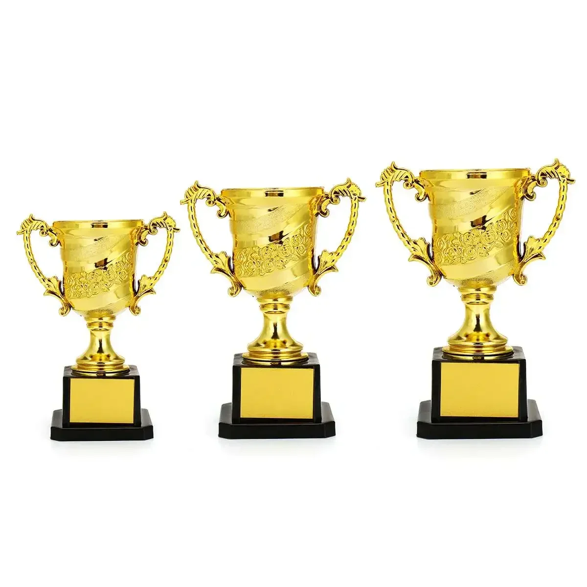 14/17/18cm Gold Awards Trophy Children Gold-Plated School Kindergarten Party Award Supplies Craft Souvenirs Celebrations Gifts