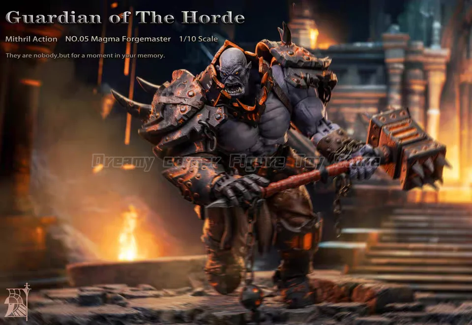 Em estoque】Original Mithril Action Guardian da Horda Mithril
