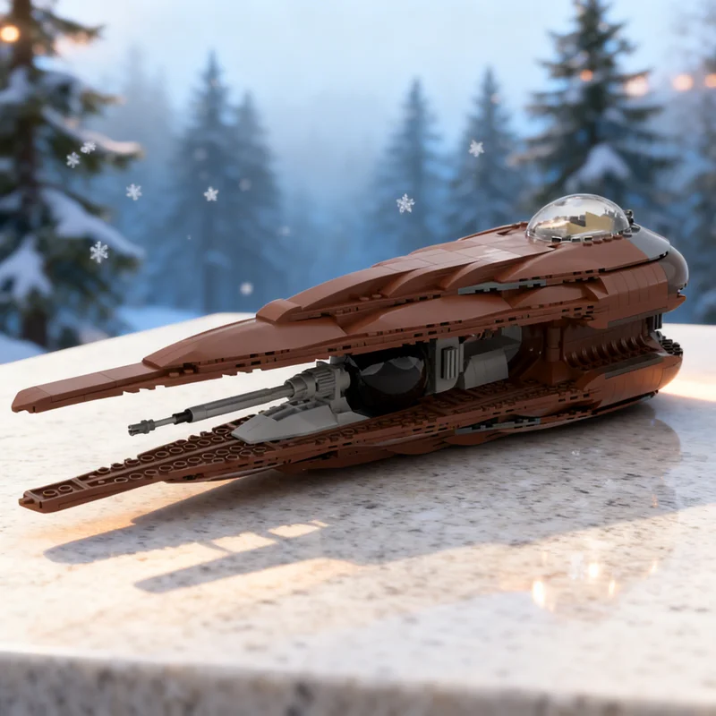 

629pcs MOC Geonosian Fighter Star Battle UCS Model Building Blocks Creative DIY Gift Display Decor Assemble Premium Adult Kids