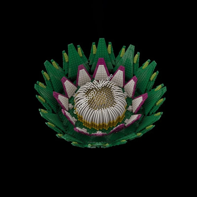 2831 pz MOC King Protea Iconed Modello Building Blocks Regalo Di Natale Architettura Giocattolo FAI DA TE Educazione Creativa Mattone Compleanno