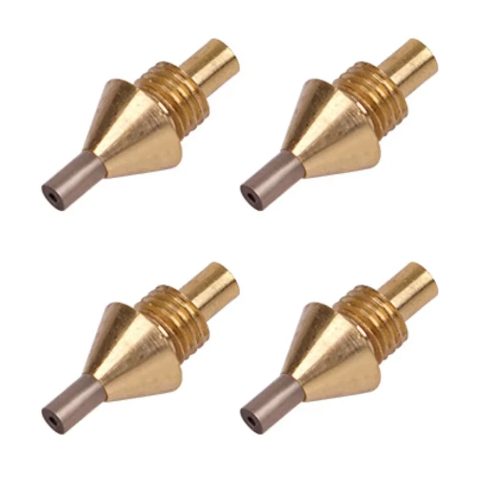 

Dental Lab Sandblasting Machine Blaster Pen Tip Nozzle Brass Dental Lab Instruments 4pcs