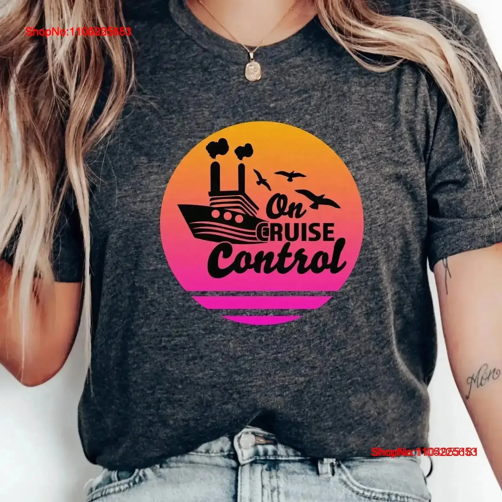 

Футболка On Cruise Control Sunset Rays, винтажная ретро-футболка Sunshine Sun Summer Time, стираная уличная одежда, дышащая, удобная, винтажная