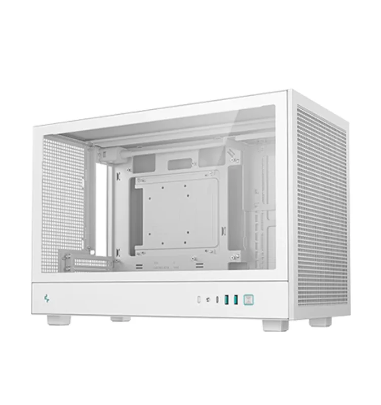 DEEPCOOL CH260 M-ATX デスクトップ PC ケース/ケース - ブラック/ホワイト