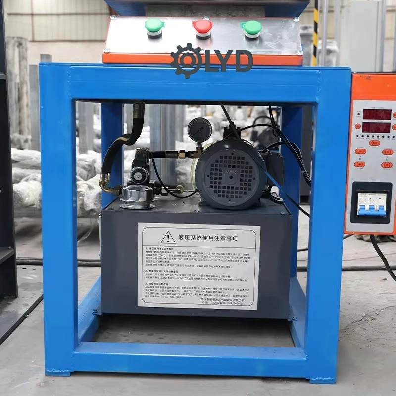 CIF Price Small fast and slow speed function vane pump PLC multi-function single column hydraulic press