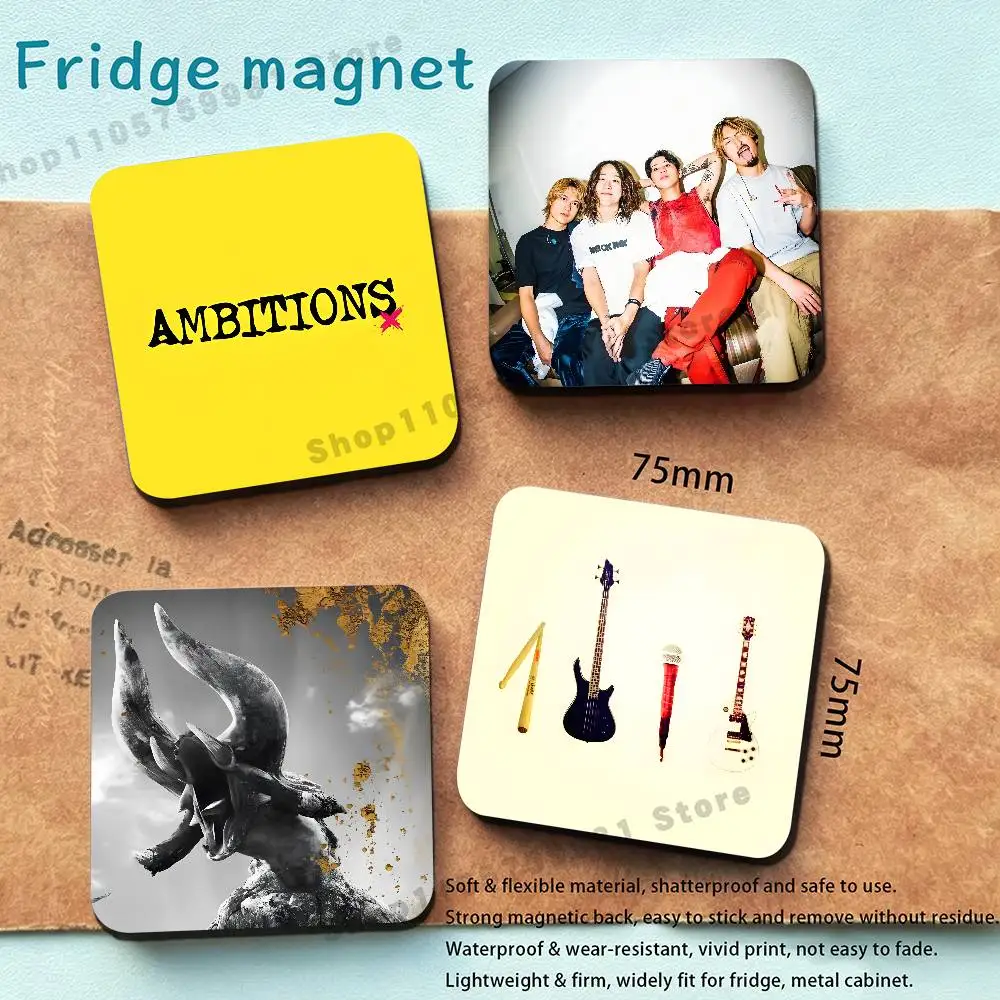 OOR DETOX TOUR Fridge Magnetic Magnet PVC Memorial Decor for Family Friends Students Adults