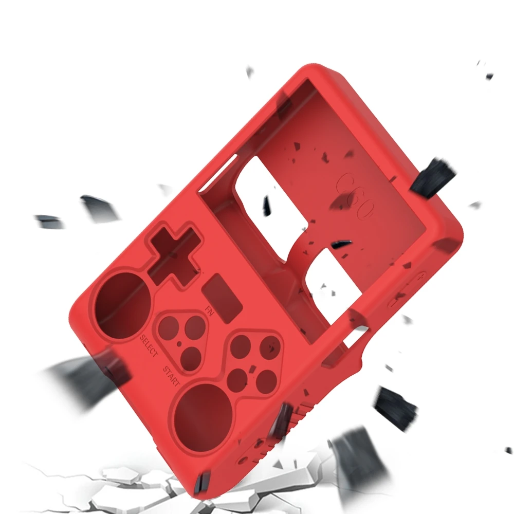 Étui de protection en Silicone pour Console de jeu portable rétro R40S Pro, coque souple Anti-chute, accessoires pour Console de jeu R40S Pro