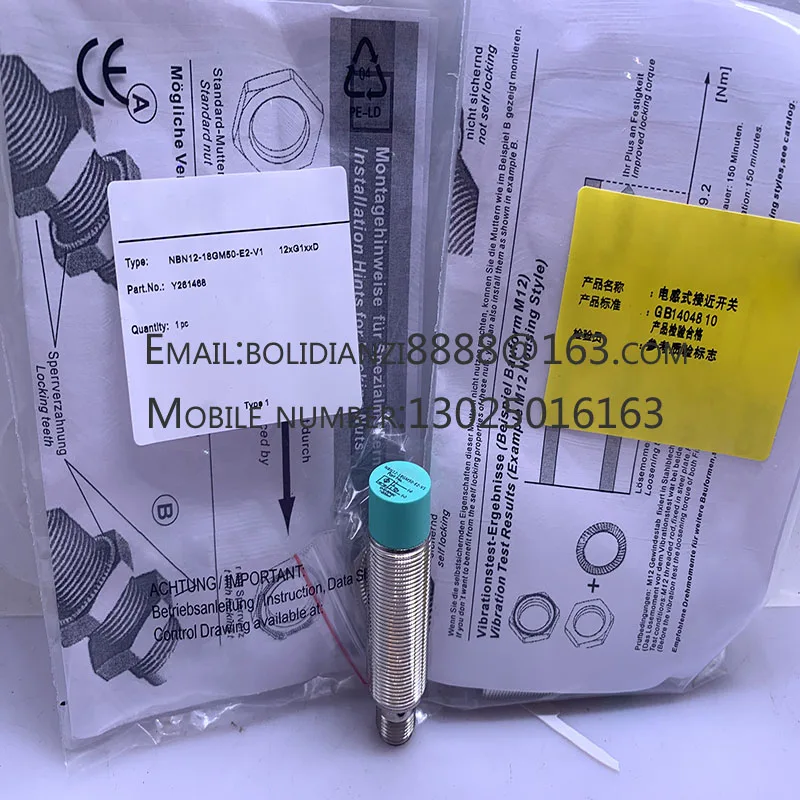 sensor NBN25-30GM60-E2-V1-Y NBN25-30GM60-E0-V1-Y