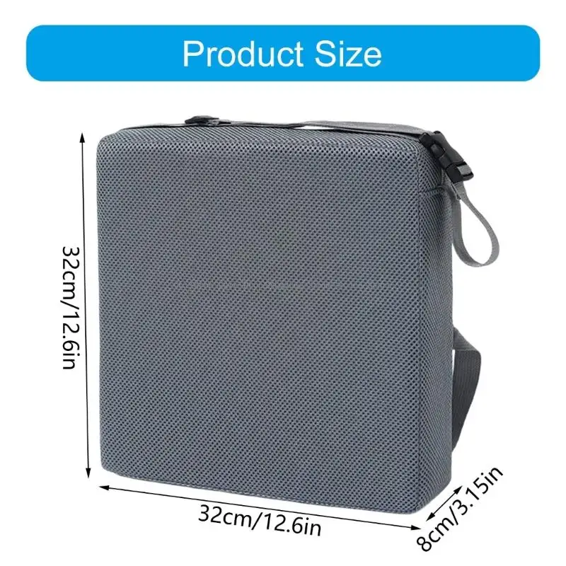 Almofada assento para cadeira criança algodão PP espessado Capa removível lavável Design universal para a maioria