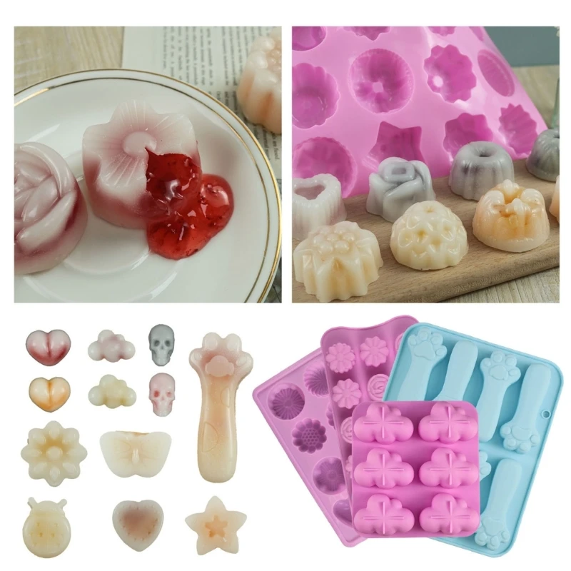 

Silicone Cake Mold for Home Baking DIY Silicone Cake Mould Baking Pan Non Bakeware Pastry Resin Mould Tool