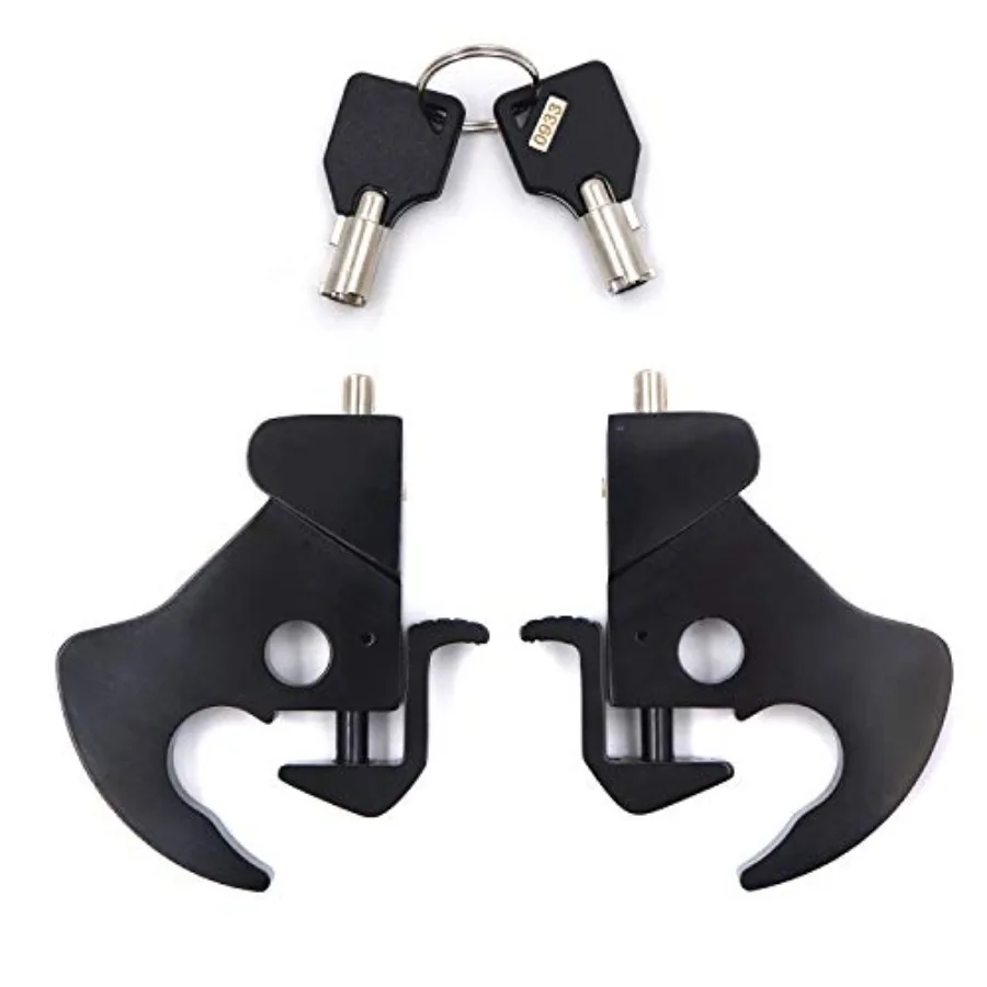 

Detachable Locking Latch Kit Compatible with Touring Sissy Bar 1984-2020 [P/N: MT502-003-RLS01-BK
