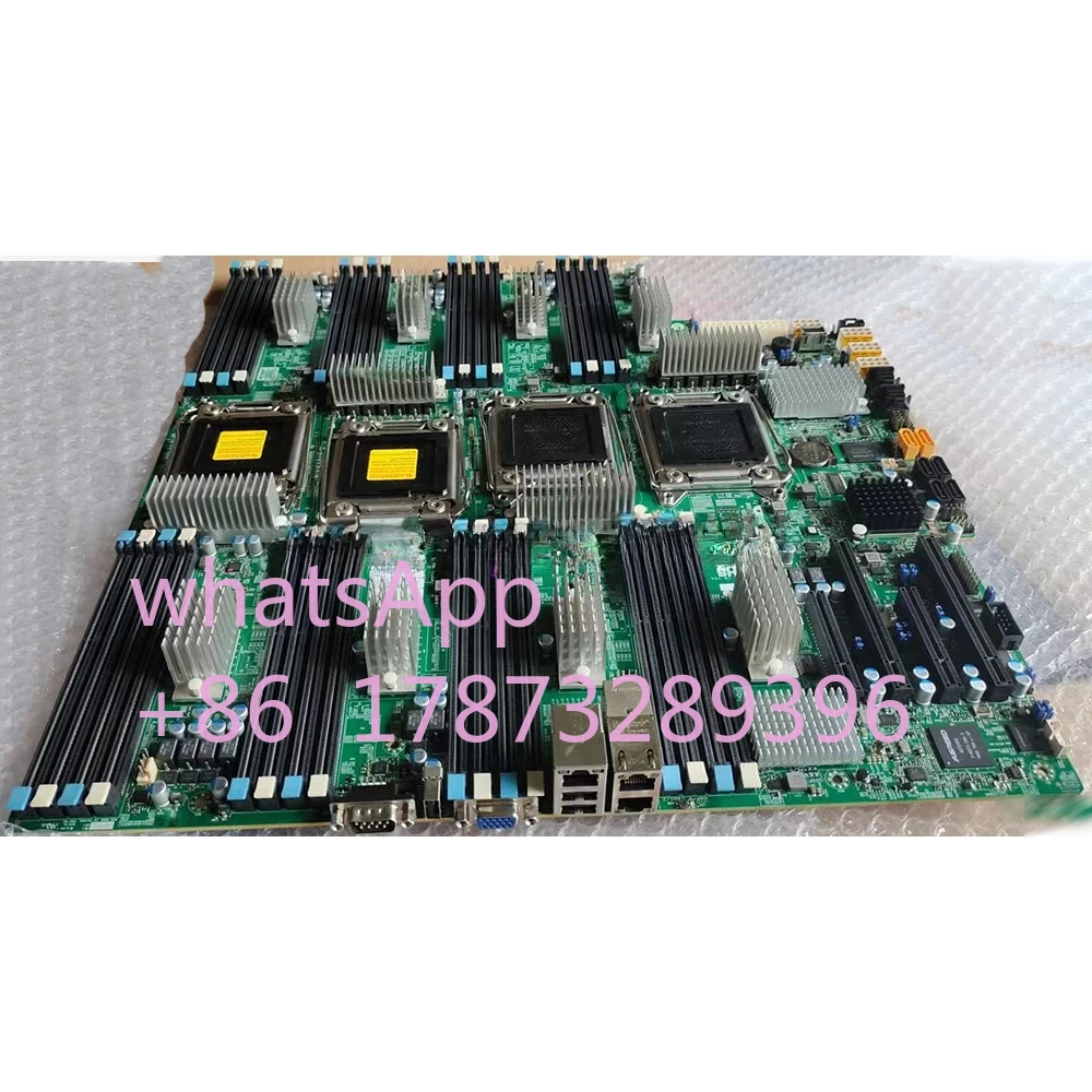 X10QBL-CT For Supermicro Server Quad Socket R3 Motherboard E5-8800 V4/V3 E7-4800 V4/V3 2.0x 10GBase-T Ports (LGA2011) DDR3