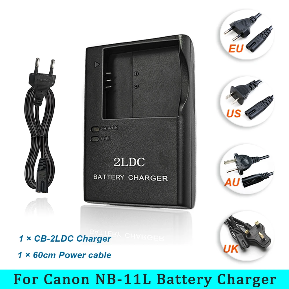 Canon SX400 için CB-2LDC Lityum Pil Şarj Cihazı