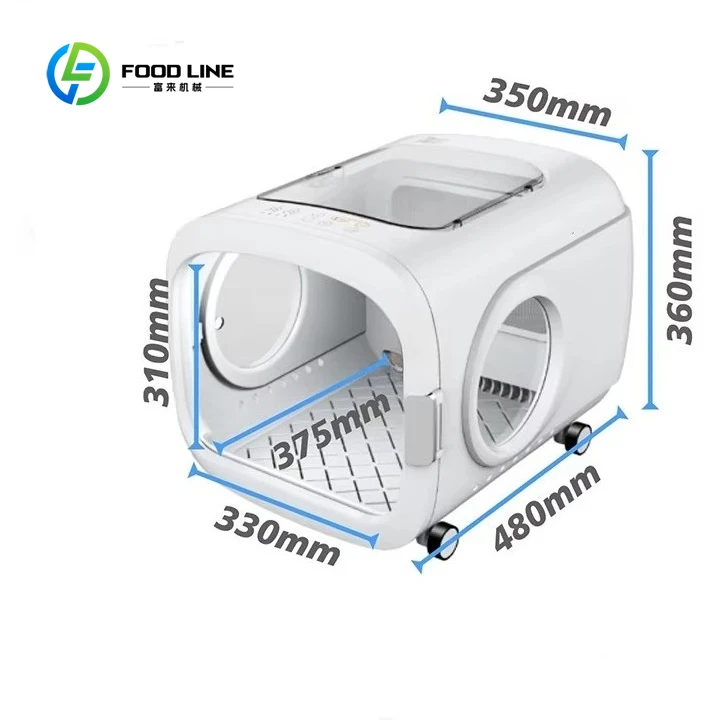 Customized Multifunctional Pet Dryer Quiet Smart Temperature Adjustment High Efficiency Drying Cabin for Pet Home Grooming Tool view 2