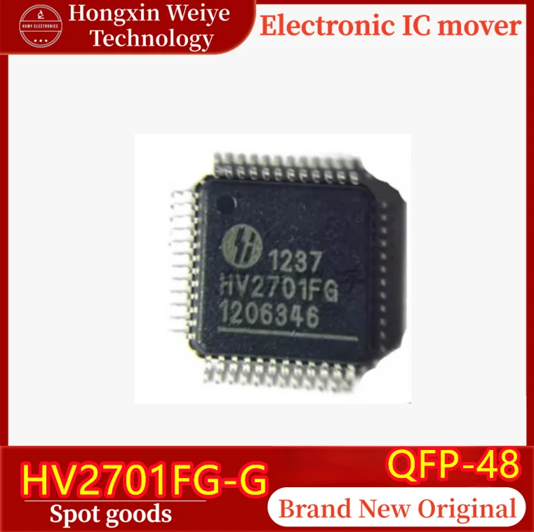 (2/10 pièces) HV2701FG-G Marquage HV2701FG QFP-48 Circuit intégré de commutation analogique à 48 canaux Original Neuf Expédition rapide
