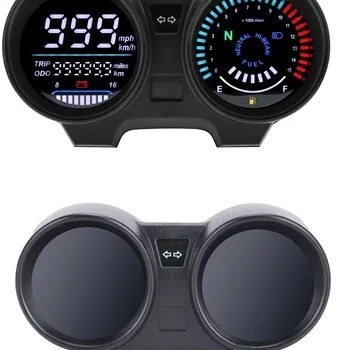Custom Wholesale Touch Screen Electric Motorcycle Speedometer Bajaj Ct100 Motorcycle Digital Speedometer
