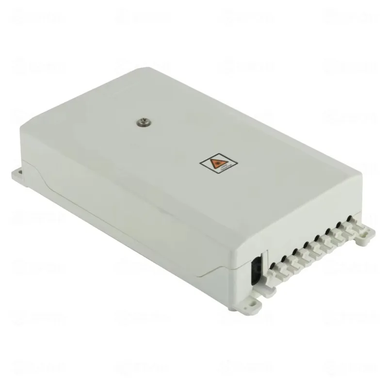 8-Port Indoor FTTH Terminal Box Fiber Optic Distribution Box for FTTx Network Fiber Access Termination Box Wall Mounted