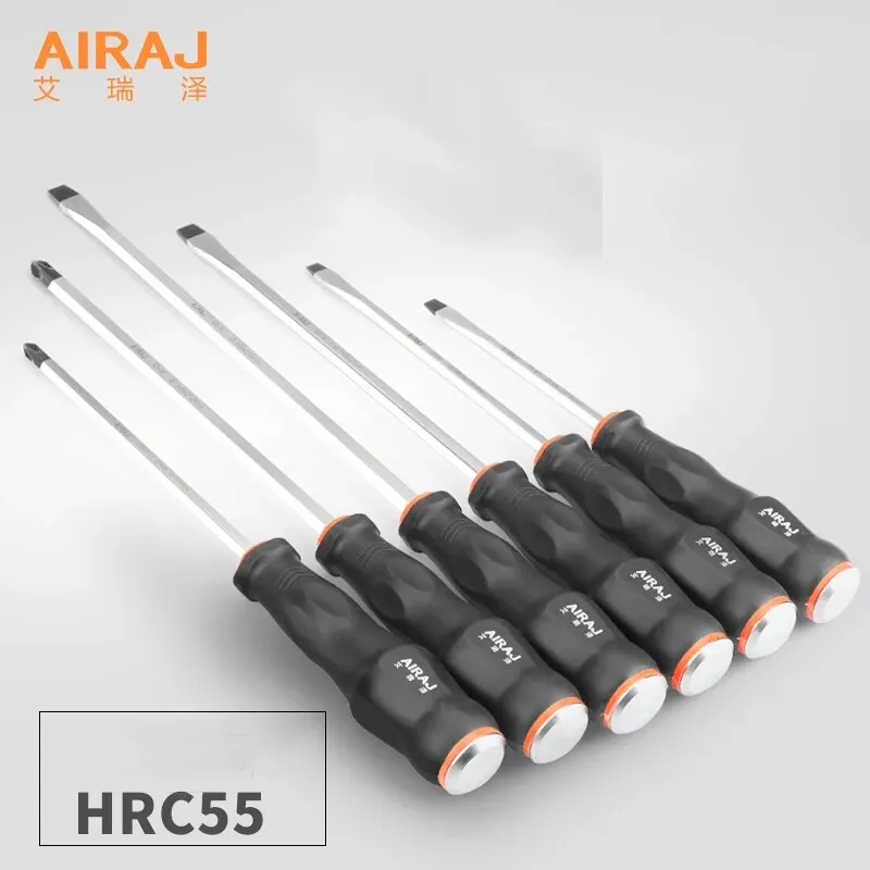 AIRAJ Multifunctional Screwdriver Dual-Purpose Screwdriver With Magnetic Chromium Vanadium Alloy Steel Cross Head Screwdriver