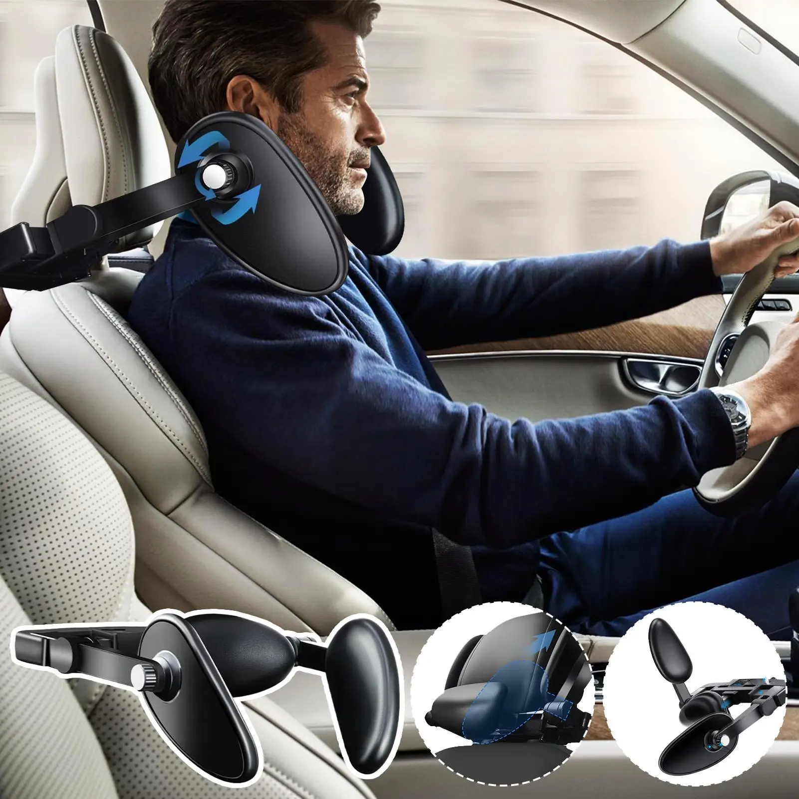 

Автомобильная подушка для шеи, подголовник для автомобильного сиденья, подушка для поддержки сиденья, комфортный усилитель для сна для маленьких детей, вождения, офиса