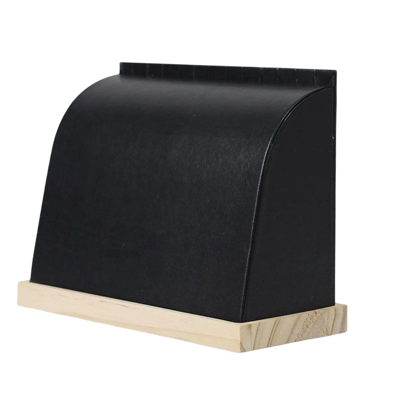 

Подставка для ожерелья и ювелирных изделий Отдельностоящие доски для подвесок-цепочек черного цвета