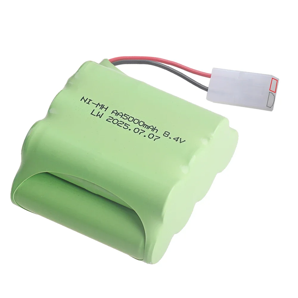 8.4V 5000mah 1400mAh NI-MH Battery with Charger Sets For RC Car Trucks Robots Tanks Guns Boats Aa 8.4v Rechargeable Battery Pack