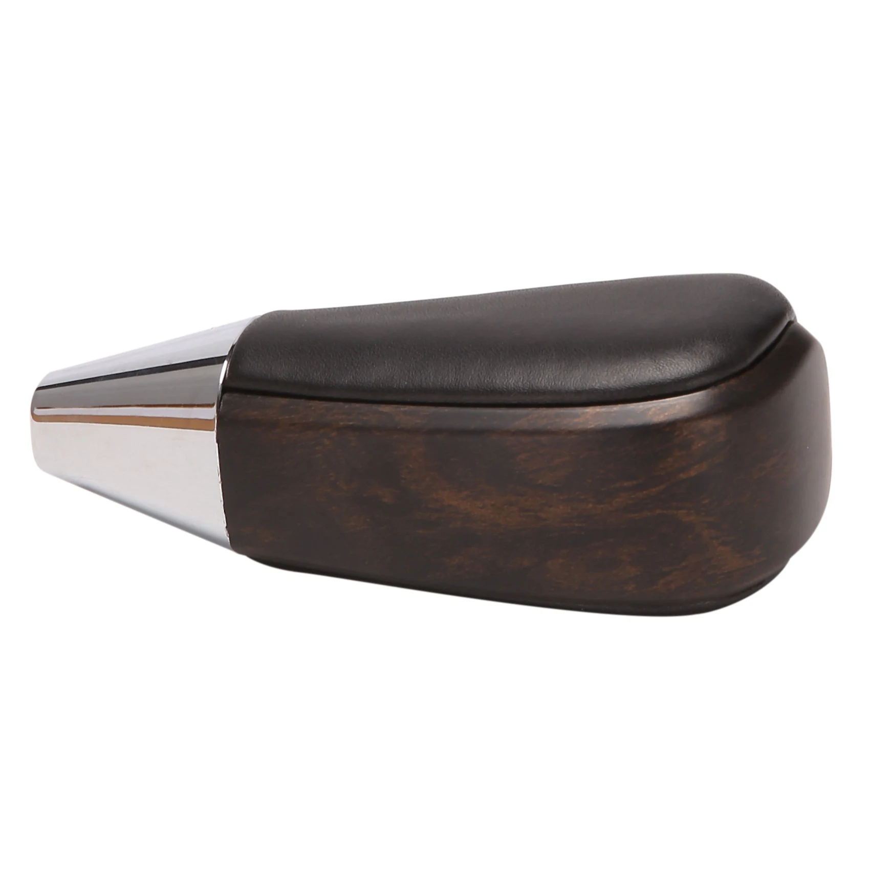 หัวเกียร์กระปุกเกียร์อัตโนมัติสำหรับรถยนต์ไม้สีเข้มสำหรับ Toyota Land Cruiser LC200 2008 - 2020