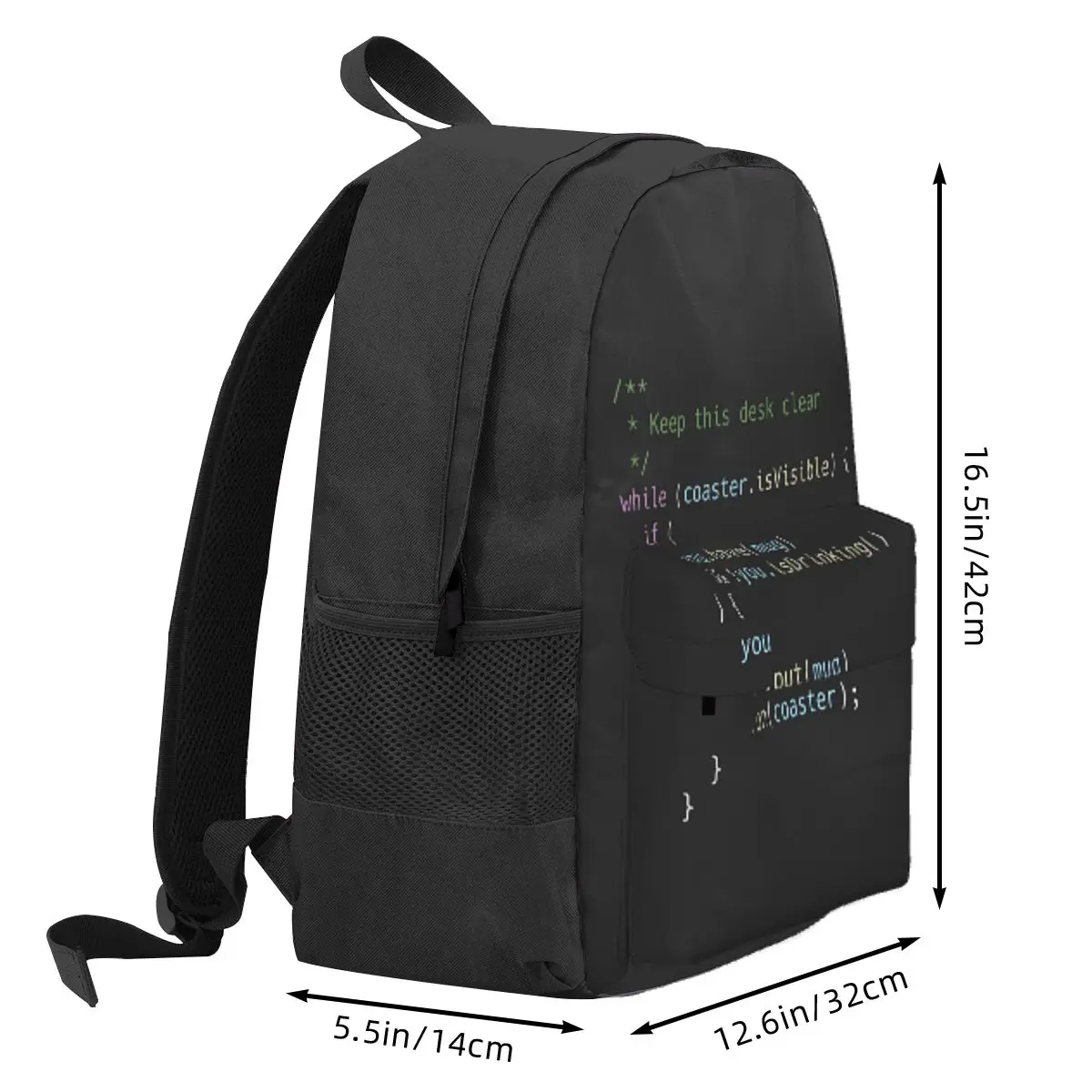 The Perfect Coaster For Programm Student Backpack School Bag Hiking Travel Daypack for Men Women Bookbag Shoulder Bags