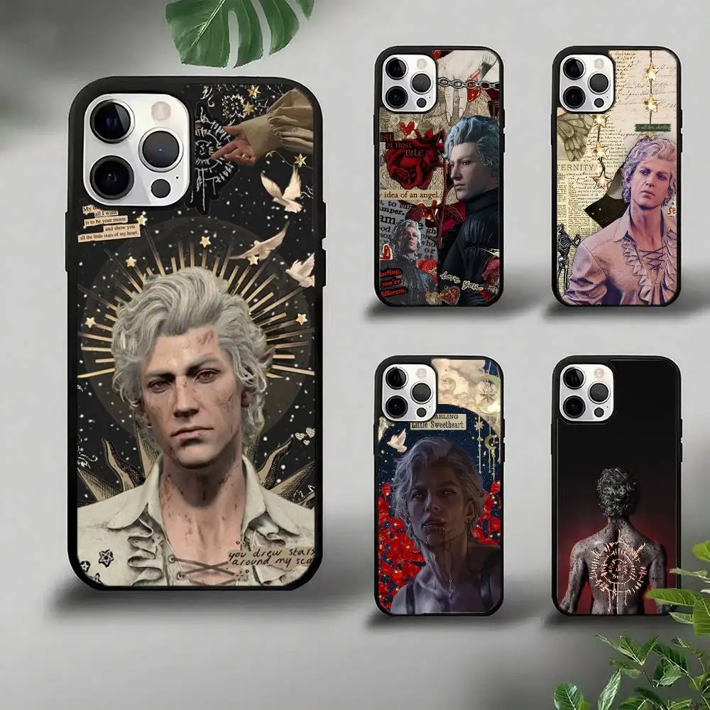 

Чехол для телефона Astarion B-BaldurS G-Gate 3, сильный магнитный чехол для iPhone 16, 15, 14, 13, Pro Max 11, 12, мини