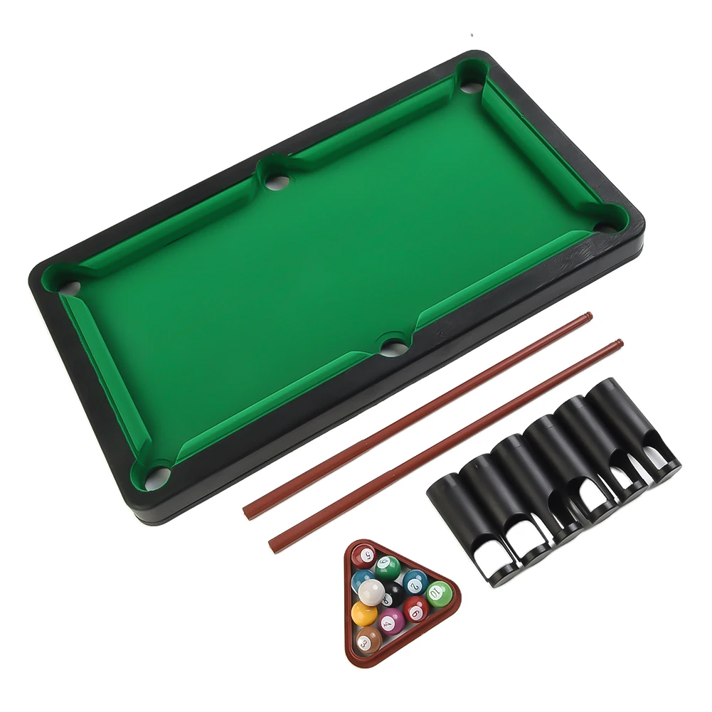 For Kids Adults Ball Table Pool Table For Stress Relief Stability 1sets Burr-free COMPACT Full-sized High Quality