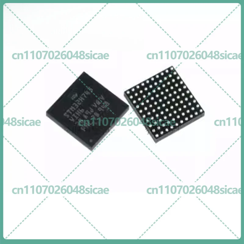 1-5pcs New Original STM32H743VIH6 UFBGA100 ARM Cortex-M7 32-bit Microcontroller MCU