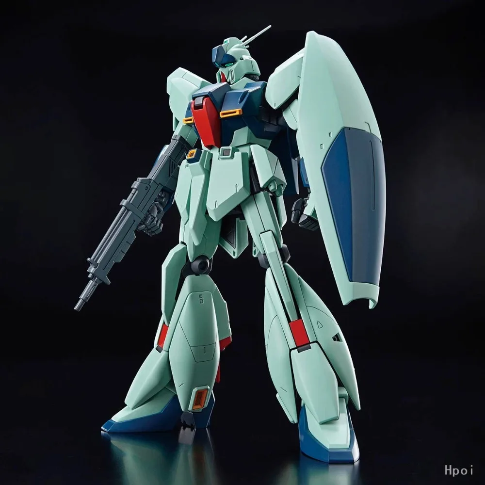BANDAI MG 1/100 RGZ-91 Re-GZ Char’s Counterattack Light Green Blue Transformable Flight Frame Flexible Joint Collectible