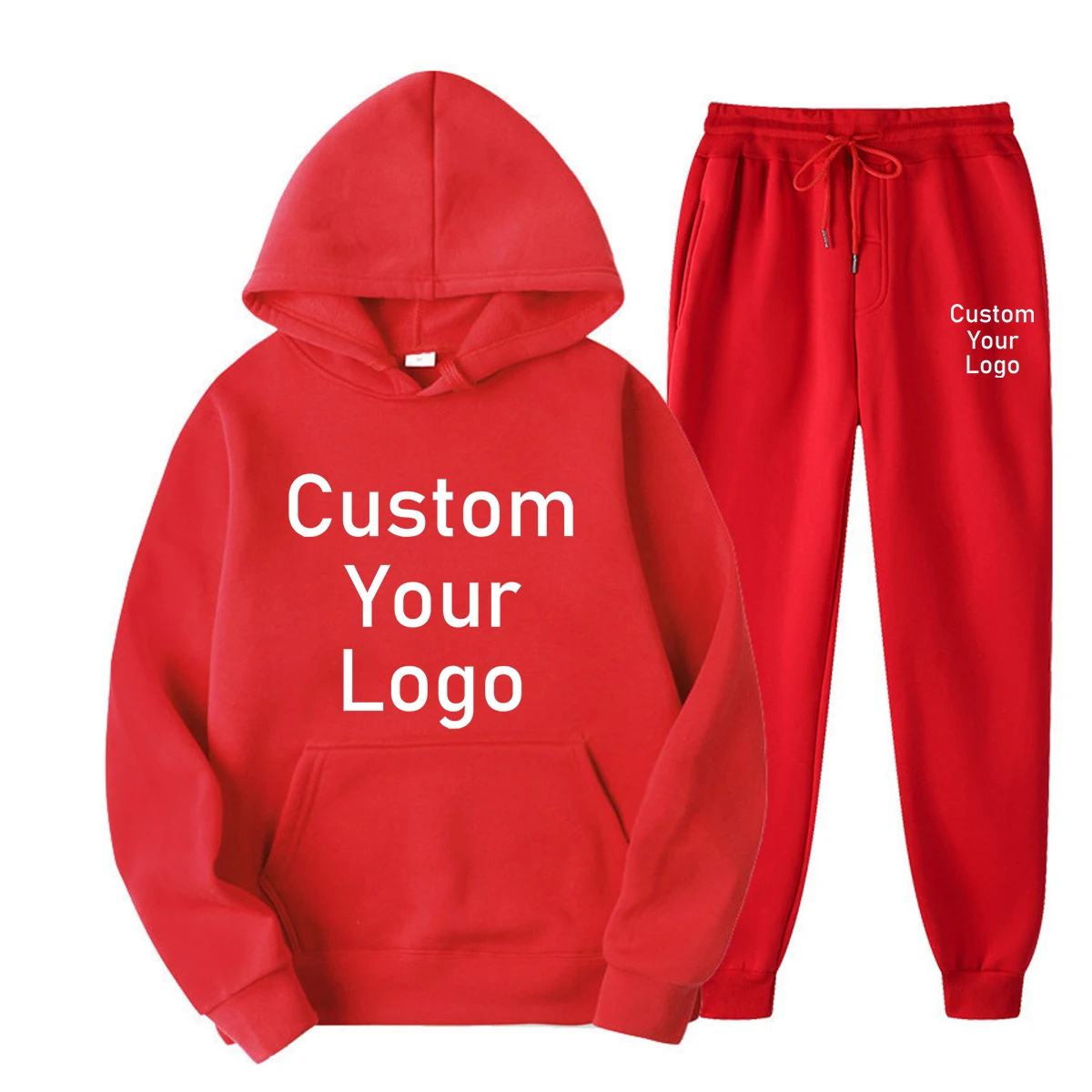 Make Your Design Logo Text Custom Hoodies Sets Men Women Printed Original Design High Quality Gifts Sweatshirts and Sweatpants