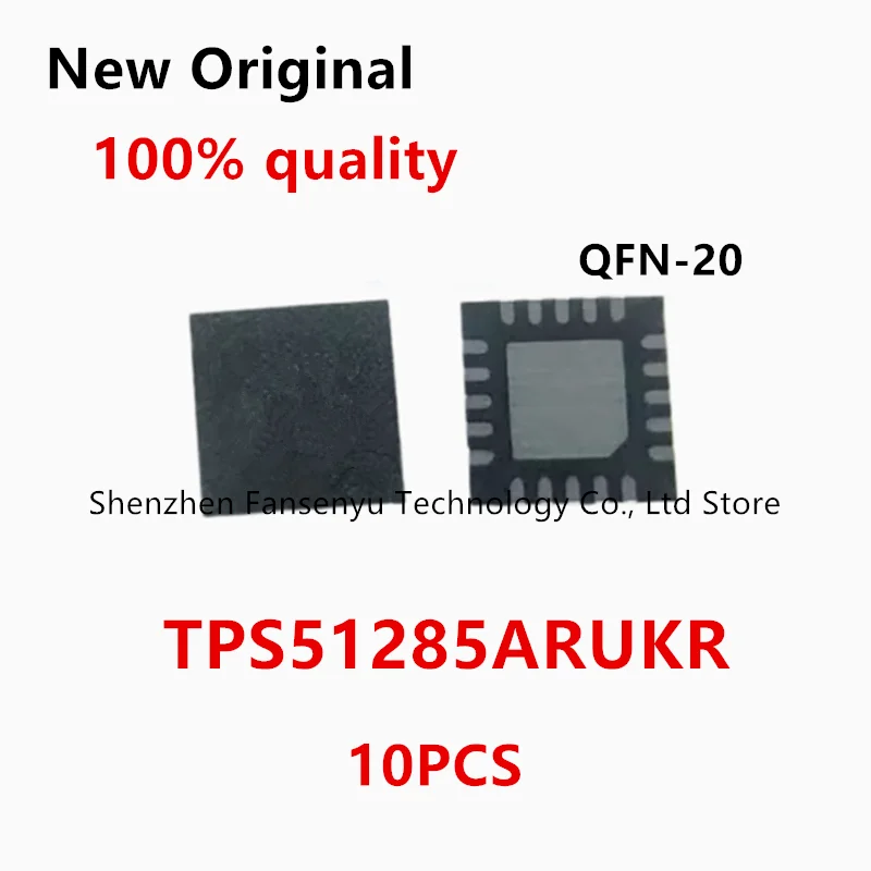 

(10piece)100% New TPS51285ARUKR TPS51285A 1285A QFN-20 Chipset.
