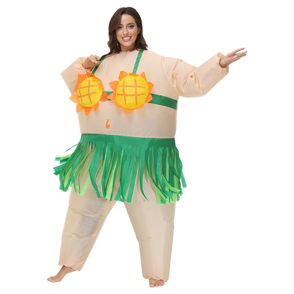 Halloween Ballet Inflatable Costume for Adult Men Women's Hawaii Sumo Wrestler Cosplay Carnival Purim Birthday Party Fancy Dress