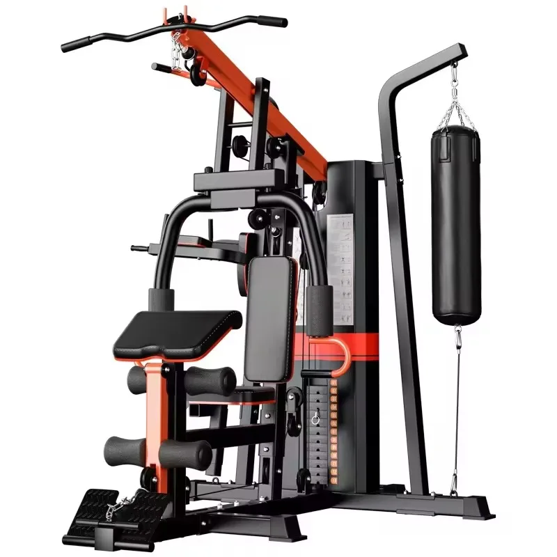 

Factory Price Fitness Equipment Home Multifunctional Combination Set Integrated Training Device Three-person Sports Equipment