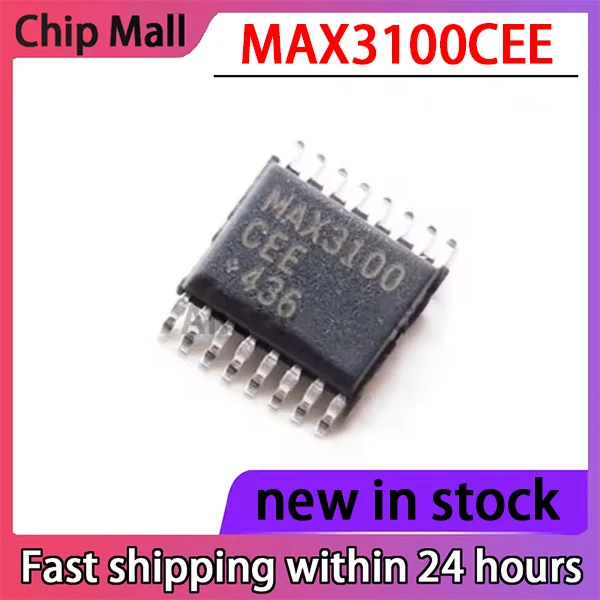 1PCS New MAX3100CEE SSOP16 Communication Interface Circuit Chip in Stock