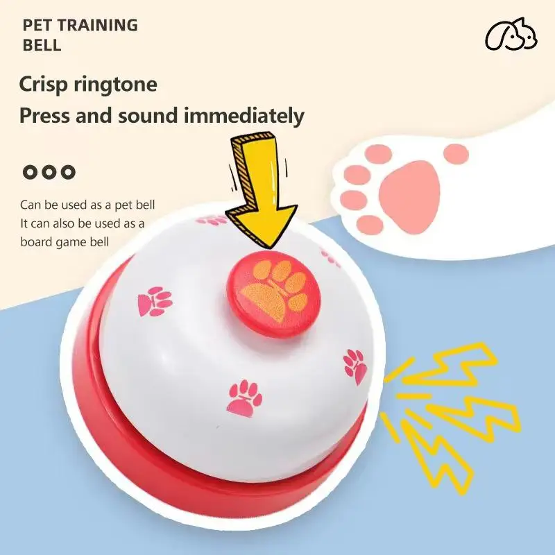 Multifunctional Hand Press Table Bell 1Pcs Service Order Bell For Restaurant Dining Reception Counter