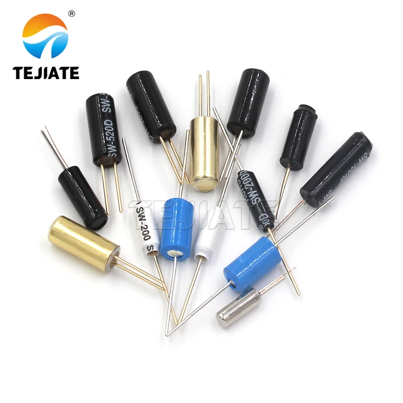 10pcs High sensitivity vibration switch SW-200D/520D/18010P/18015P/18020P spring ball vibration