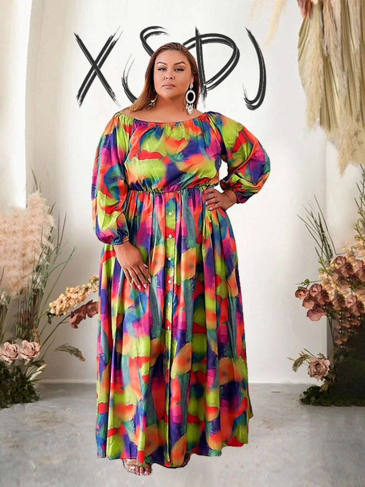 Vestidos Elegantes y hermosos para mujer, vestidos largos para mujer, vestido suelto ligero Sexy, talla grande, venta al por mayor, envío directo,