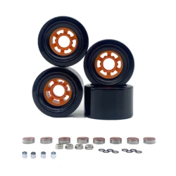 Longboard Electric Skateboards Tires 83/90X52MMmm PU 83A Shockproof Wheels Electric Skateboard Wheels Repairment Spare Parts