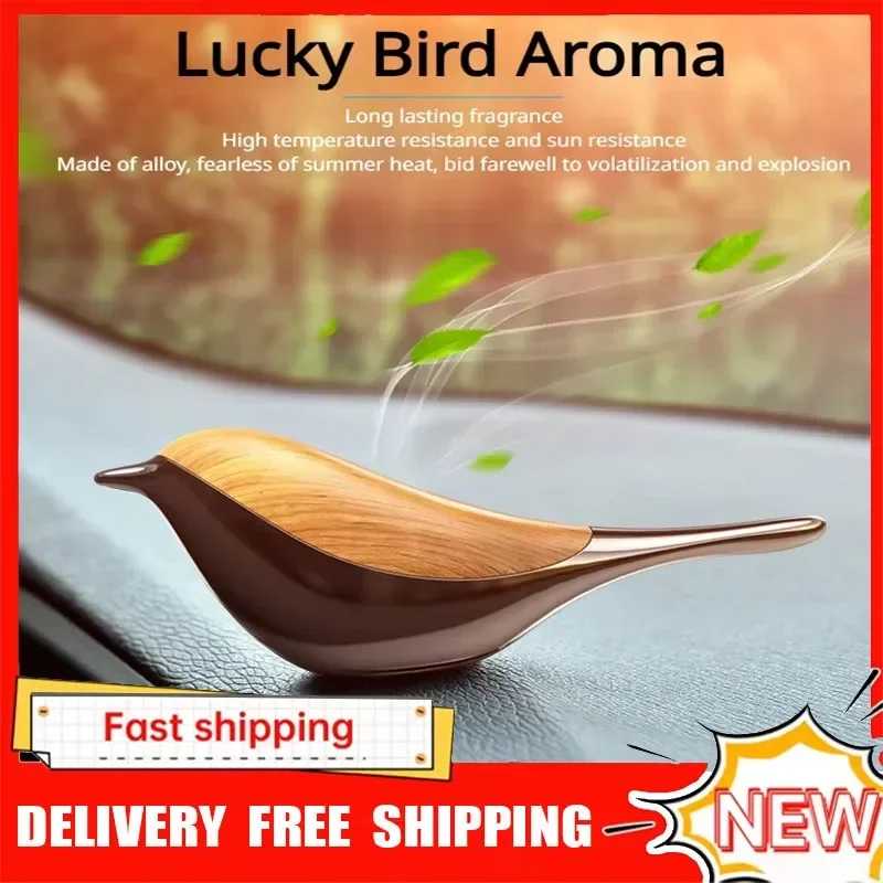 

НОВЫЙ Автомобильный освежитель воздуха Lucky Bird: Аромадиффузор с магнитной крышкой, аксессуар для ароматизации и очистки воздуха в салоне автомобиля