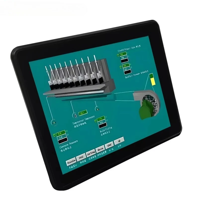 High Resolution Industrial Capacitive HMI Panel for Modbus Programming Automation Control
