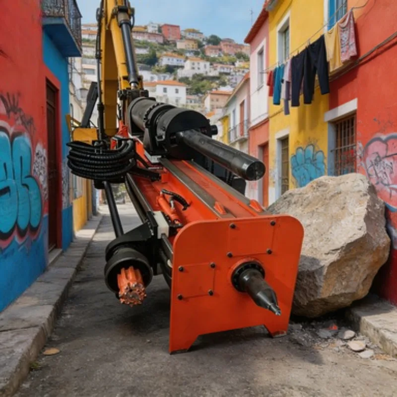 For Hard Rock Breaking Integrated Drill Splitter Rock Drilling Splitting Equipment Hydraulic Drill Splitter for Excavator Mining