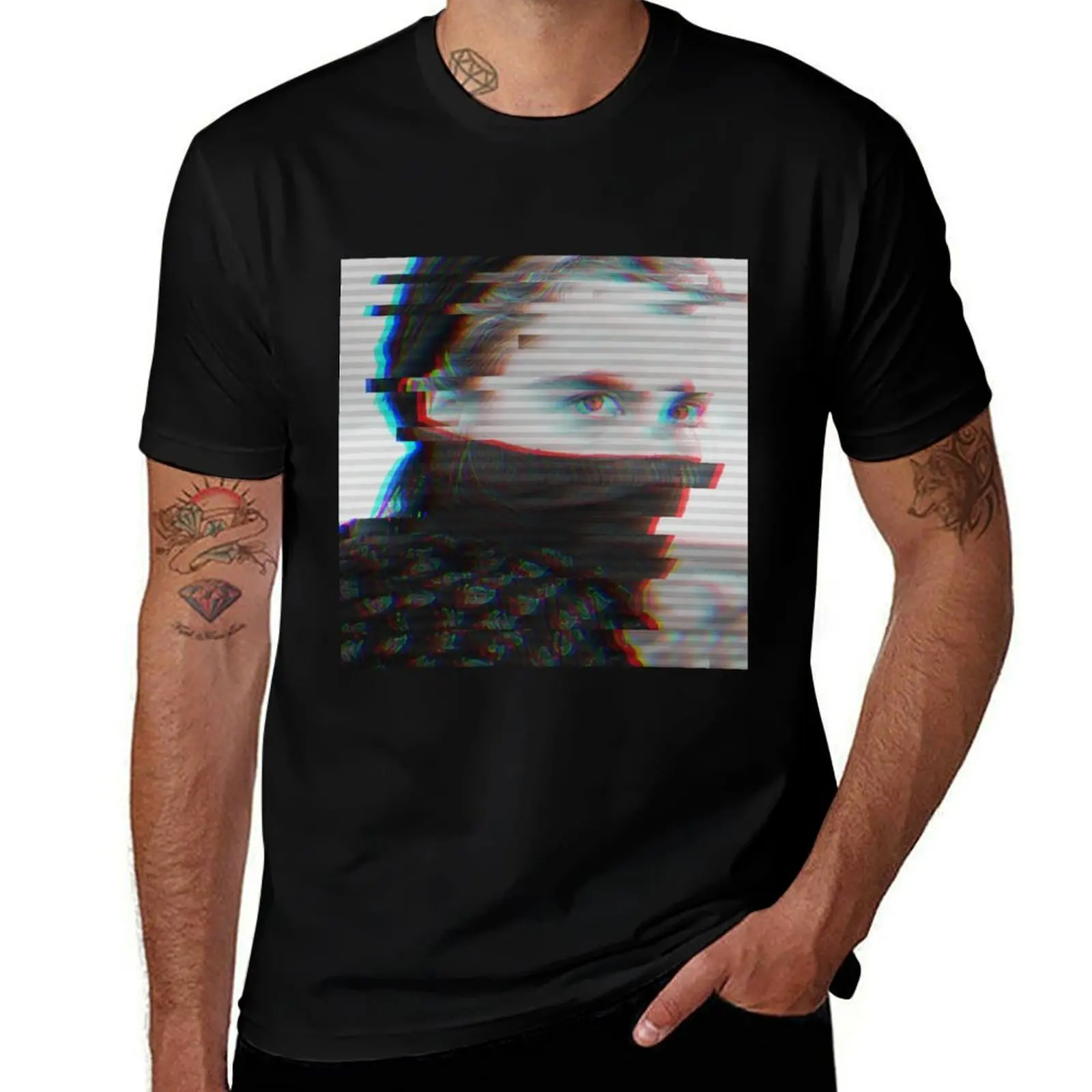 Glitch effect in a scene from the film Portrait of a Lady on Fire. T-Shirt Breathable Mesh Panel T-Shirt