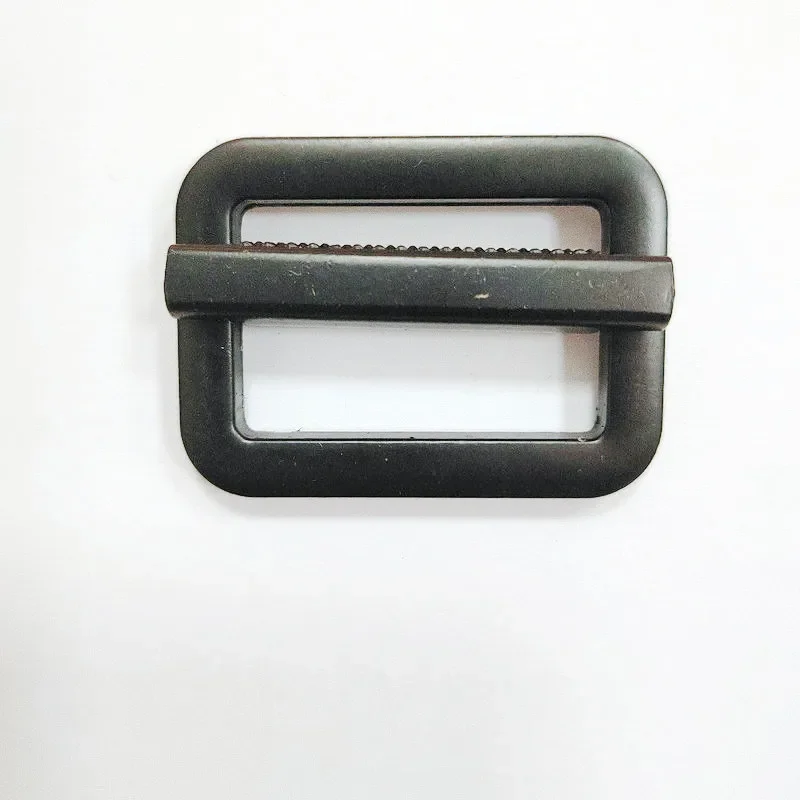 Zinc aluminum alloy webbing buckle mountaineering hook hanging training belt accessory buckle D type buckle mountaineering